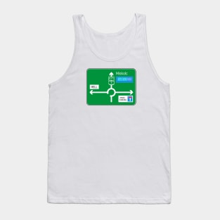 Hungarian Road Sign Tank Top